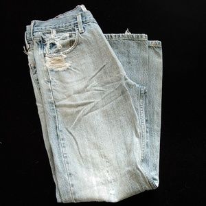 Distressed Jeans